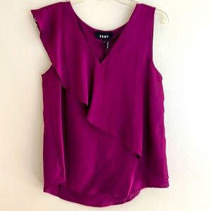 DKNY NEW! Size Medium- FLAWLESS the purple hue is intense!